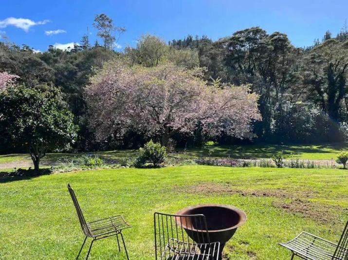 Coromandel Secluded Log Cabin Retreat Hikuai Экстерьер фото