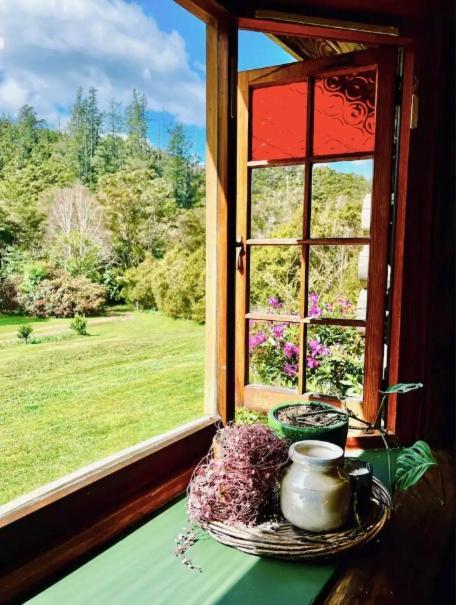 Coromandel Secluded Log Cabin Retreat Hikuai Экстерьер фото